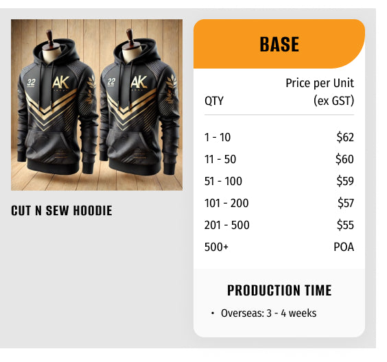 Cut n Sew Hoodie