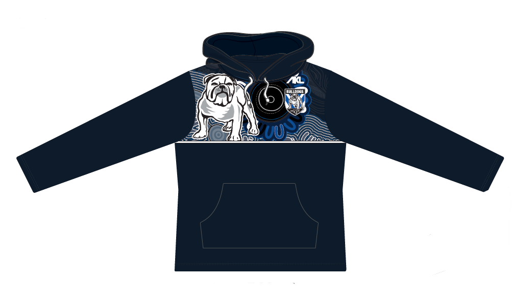 CQ Bulldogs - Hoodie Navy