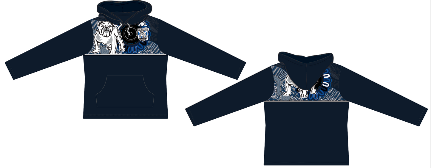 CQ Bulldogs - Hoodie Navy