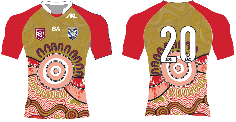 CQ Bulldogs - Playing Jersey