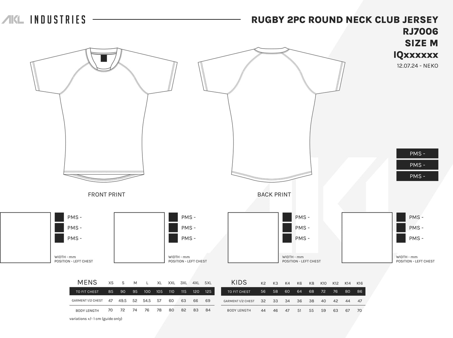Sublimated Rugby Jersey