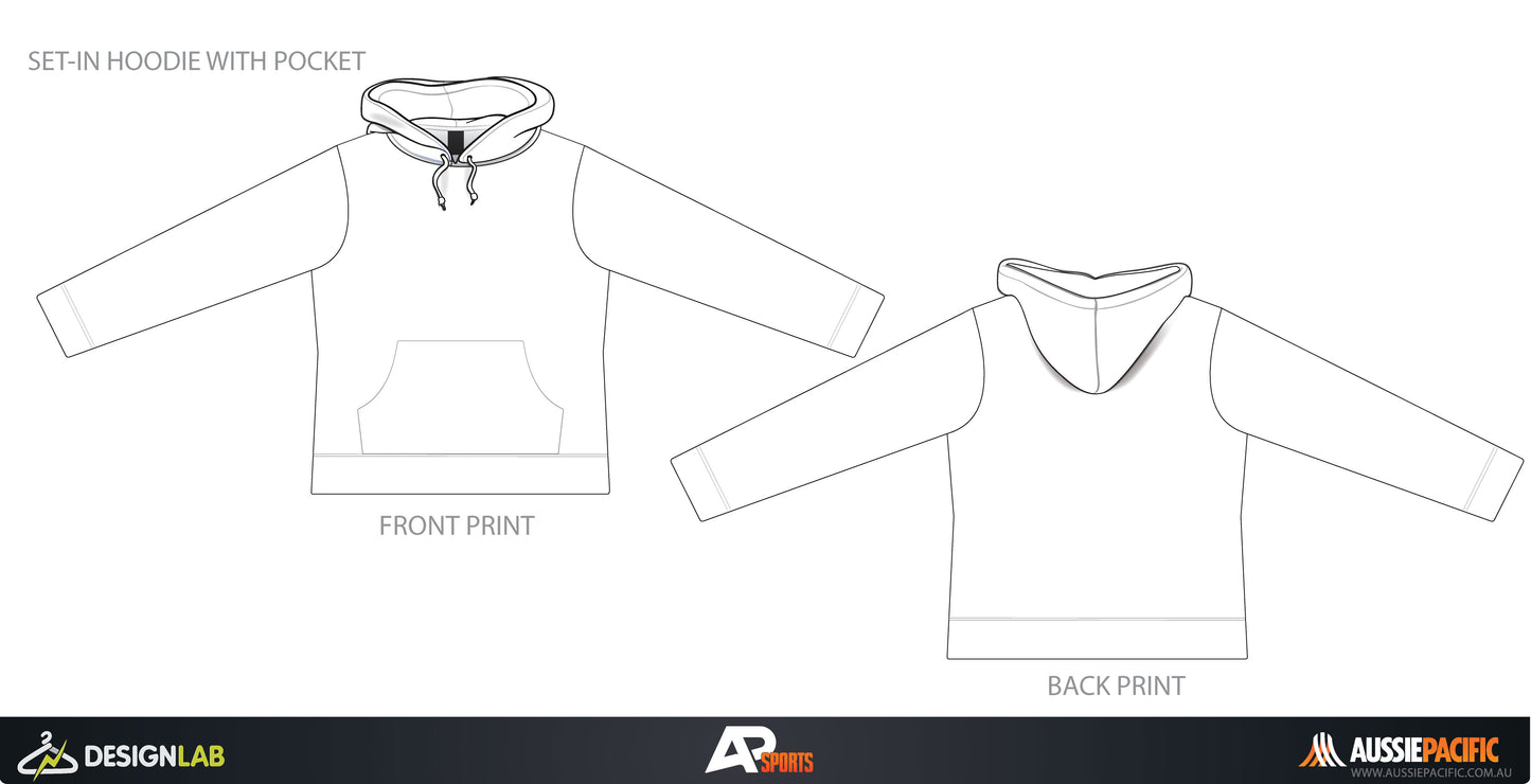 Sublimated Hoodie with Pocket