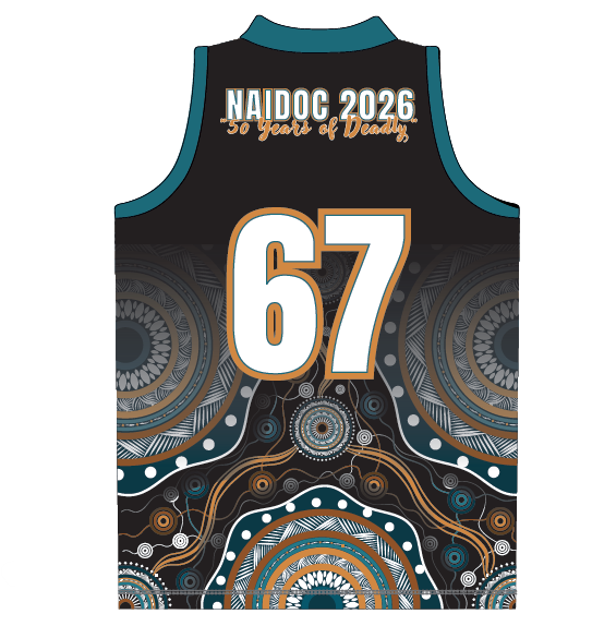 2026 NAIDOC - Basketball Singlet - Brenton Bowen
