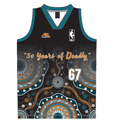 2026 NAIDOC - Basketball Singlet - Brenton Bowen