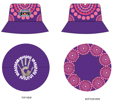 Toowoomba Warriors - Sublimated Bucket Hat
