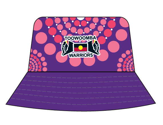 Toowoomba Warriors - Sublimated Bucket Hat