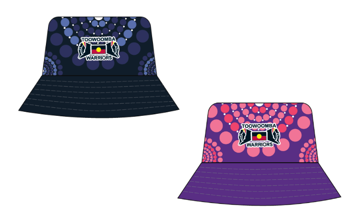 Toowoomba Warriors - Sublimated Bucket Hat