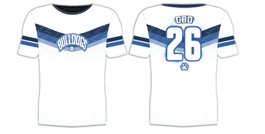 Bulldogs Training Tee - Chest Chevron - Adults