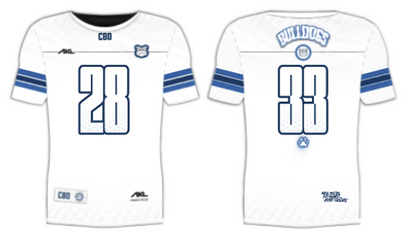 Bulldogs Training Tee - Sleeve Strips - Adults