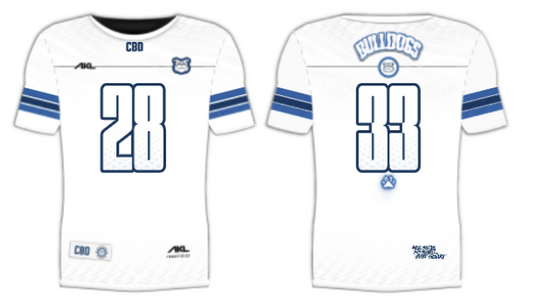 Bulldogs Training Tee - Sleeve Strips - Adults