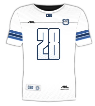 Bulldogs Training Tee - Sleeve Strips - Adults