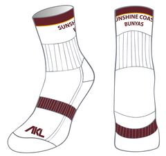 Sunshine Coast Bunyas -  Crew Grip Socks