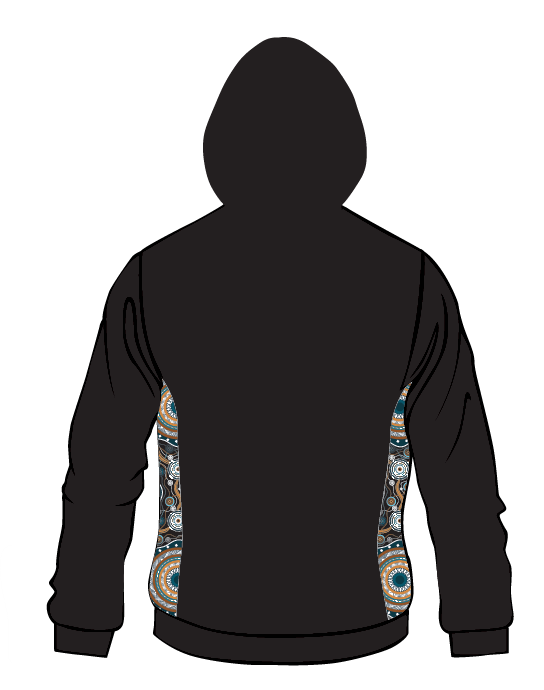2026 NAIDOC Cut n Sew Hoodie - Brenton Bowen