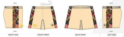 Bindal Sharks - Cotton Blend Casual Shorts