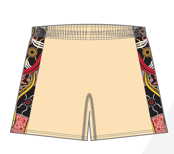 Bindal Sharks - Cotton Blend Casual Shorts