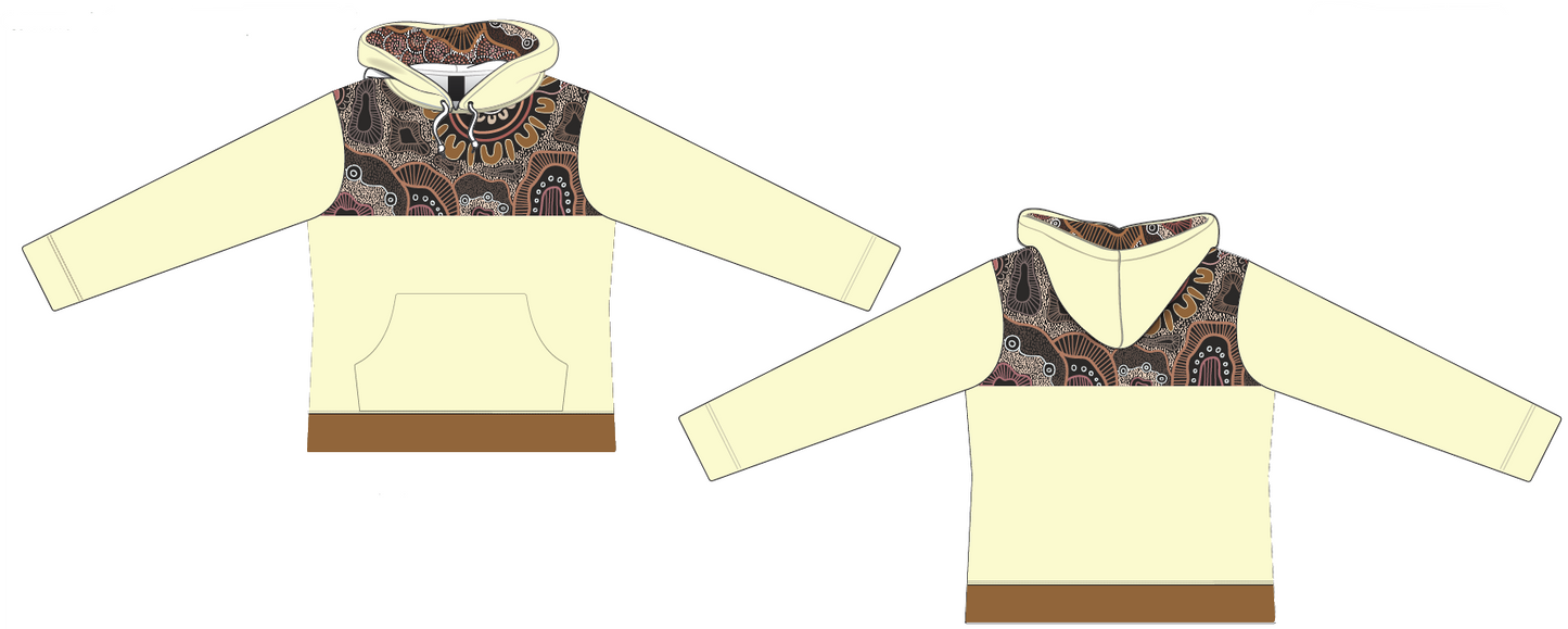 2026 NAIDOC Cut n Sew Hoodie - Milla Rogers
