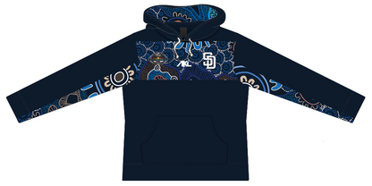 Southern Dingoes - Supporter Fleecy Cut n Sew Hoodie