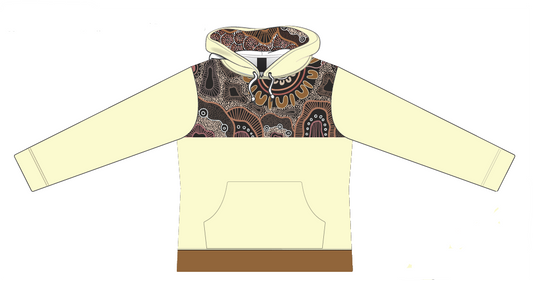 2026 NAIDOC Cut n Sew Hoodie - Milla Rogers