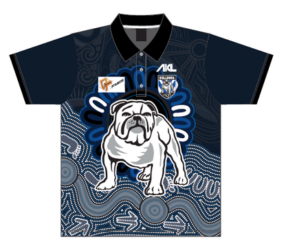 CQ Bulldogs - Navy Polo