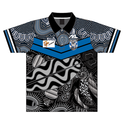 CQ Bulldogs - Black Polo