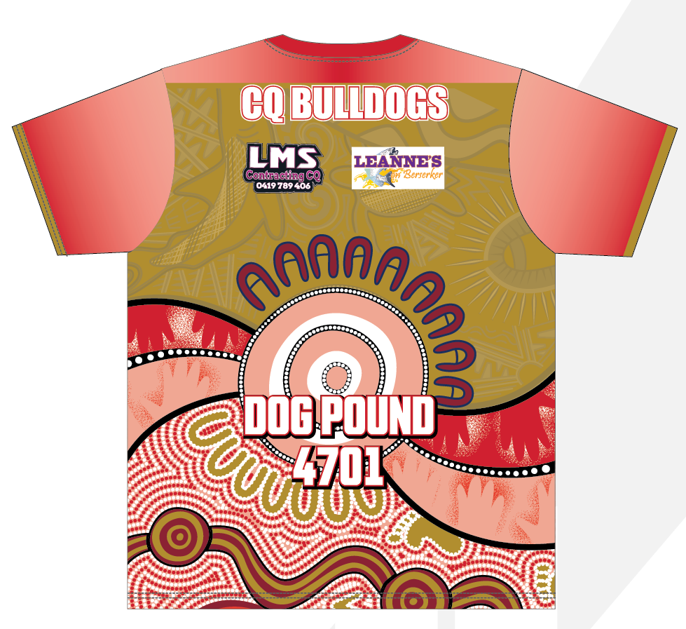 CQ Bulldogs- Training Tee
