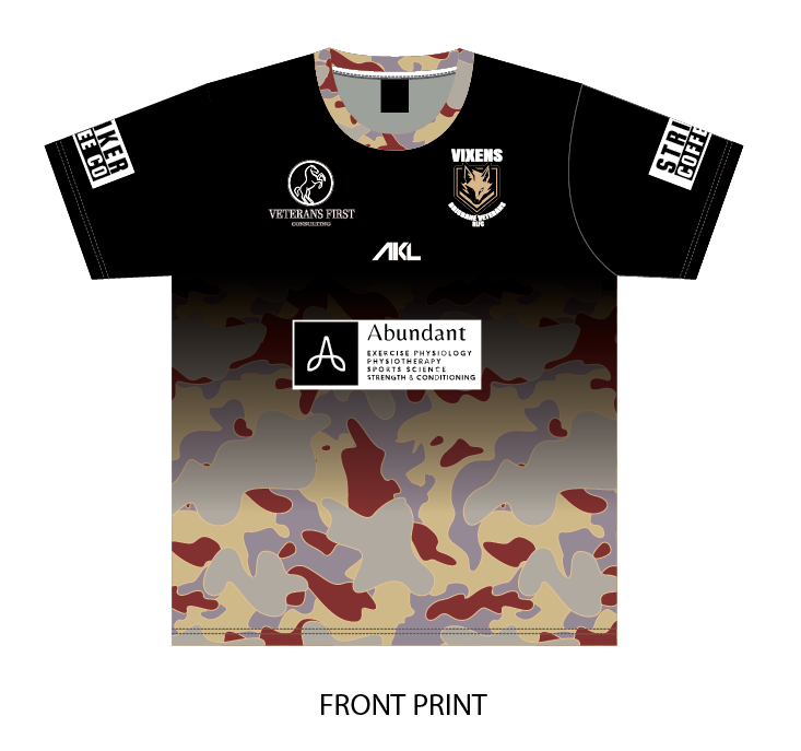 Brisbane Veterans Jackals - Training Tee