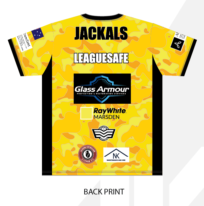 Trainers Tees- Brisbane Veterans Jackals