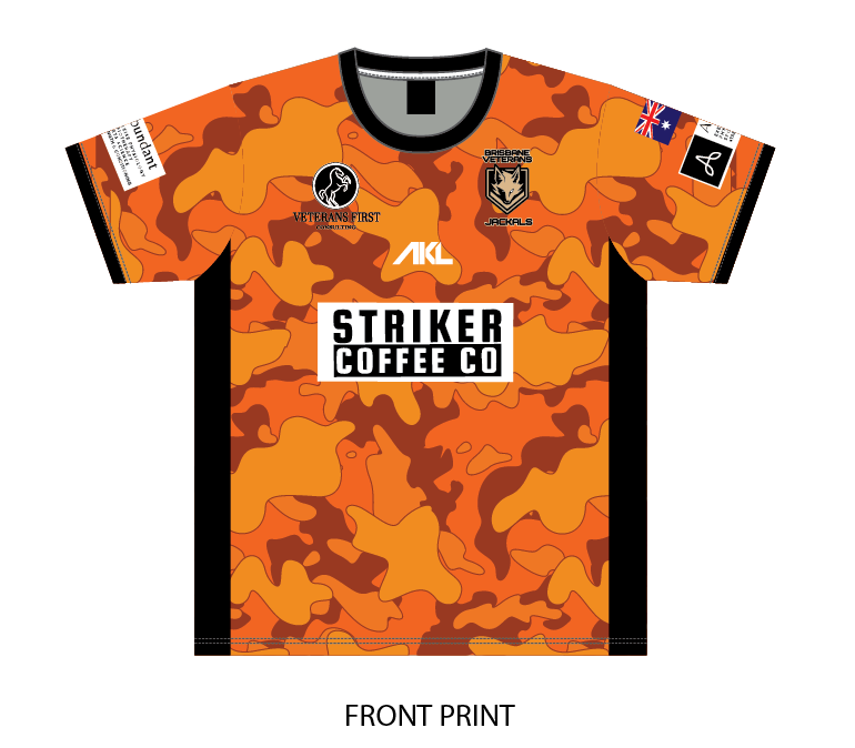 Trainers Tees- Brisbane Veterans Jackals