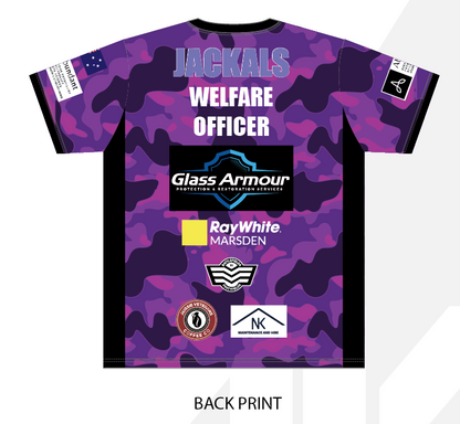 Trainers Tees- Brisbane Veterans Jackals