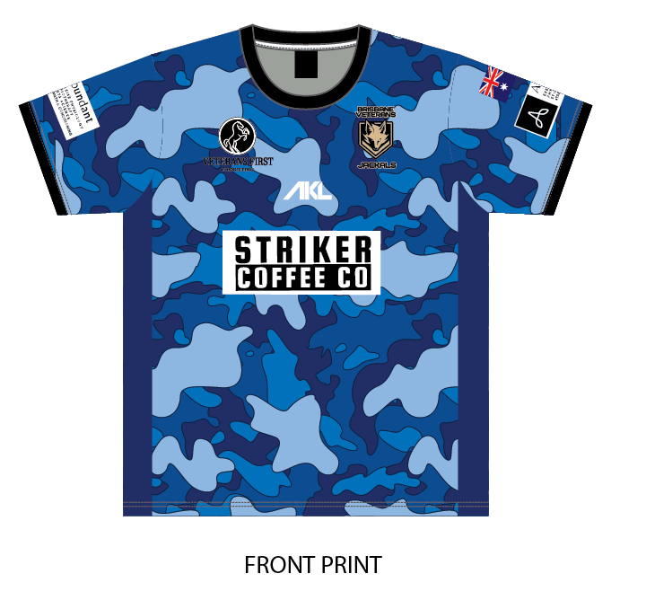 Trainers Tees- Brisbane Veterans Jackals