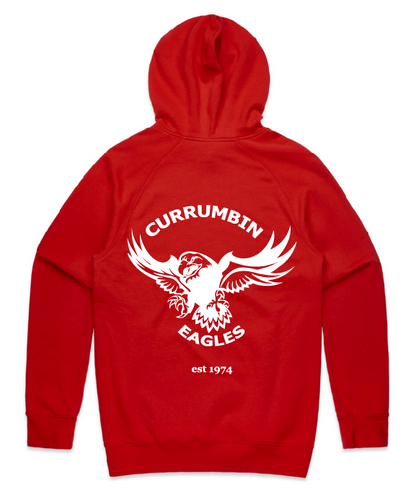 Fleece Hoodie- Currumbin Eagles - DELIVERED TO THE CLUB HOUSE