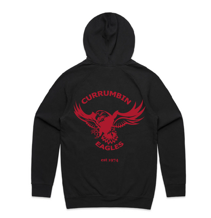 Fleece Hoodie- Currumbin Eagles - DELIVERED TO THE CLUB HOUSE