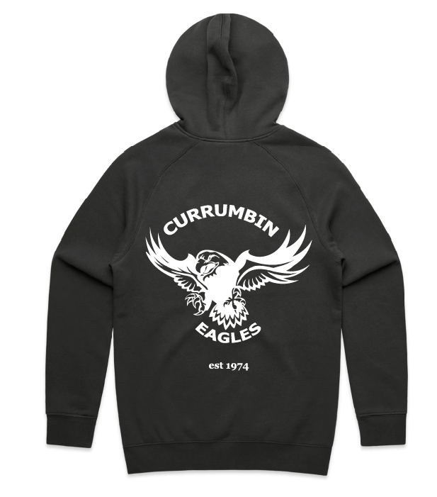 Fleece Hoodie- Currumbin Eagles - DELIVERED TO THE CLUB HOUSE