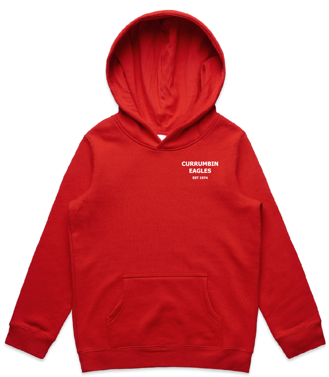 Fleece Hoodie- Currumbin Eagles - DELIVERED TO THE CLUB HOUSE