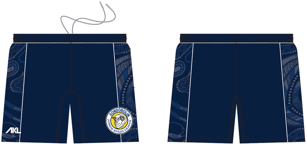 Condobolin Rams JRLFC - Training Shorts – AKL Industries AU
