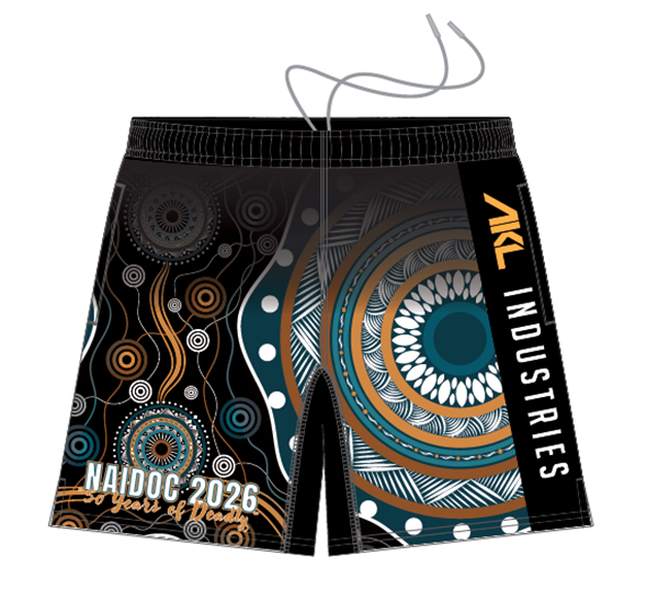 2026 NAIDOC Training Shorts - Brenton Bowen