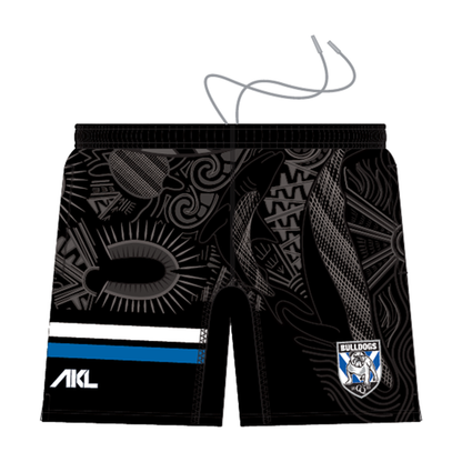 CQ Bulldogs - Black Training Shorts