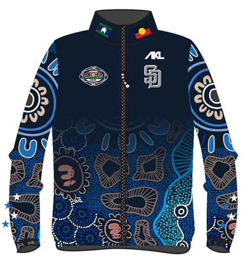 Southern Dingoes - Supporter Spray Jacket (lightweight and water-resistant)