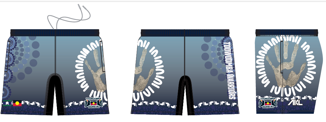 Toowoomba Warriors - Training Shorts