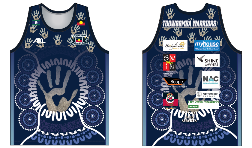 Toowoomba Warriors - Training Singlet