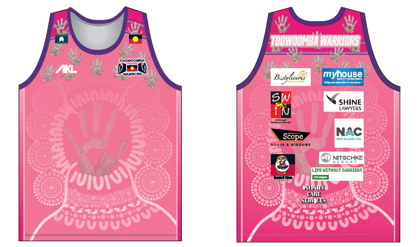 Toowoomba Warriors - Training Singlet