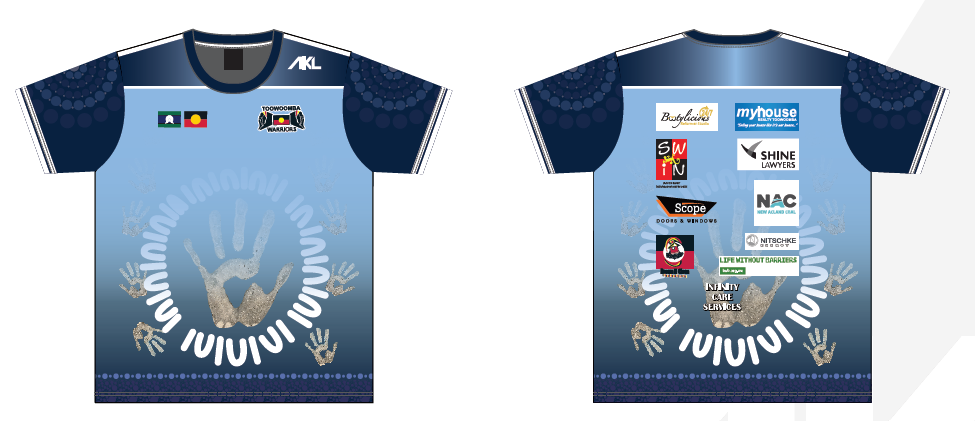 Toowoomba Warriors - Training T Shirt