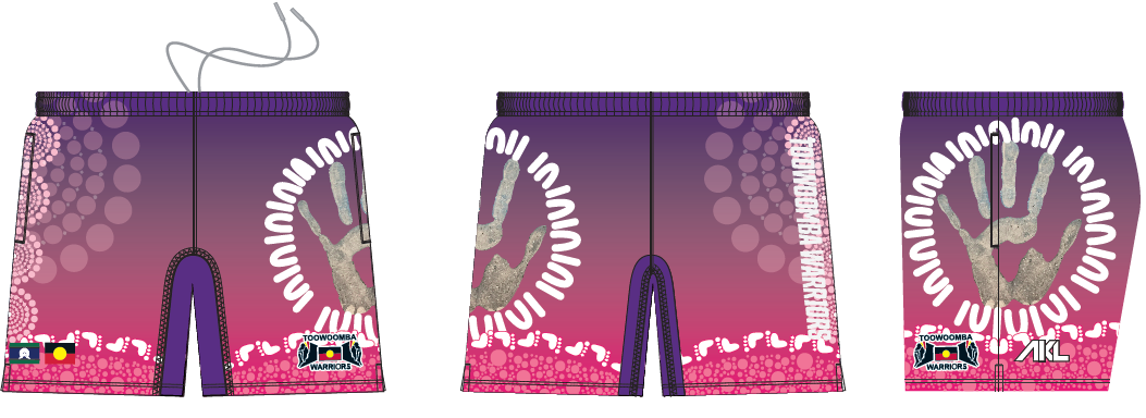 Toowoomba Warriors - Training Shorts