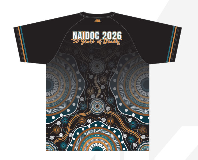 2026 NAIDOC Training Tee - Brenton Bowen