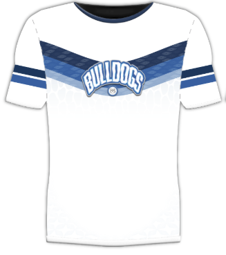 Bulldogs Training Tee - Chest Chevron - Adults