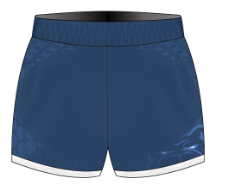 Bulldogs Training Shorts - Navy - Adults