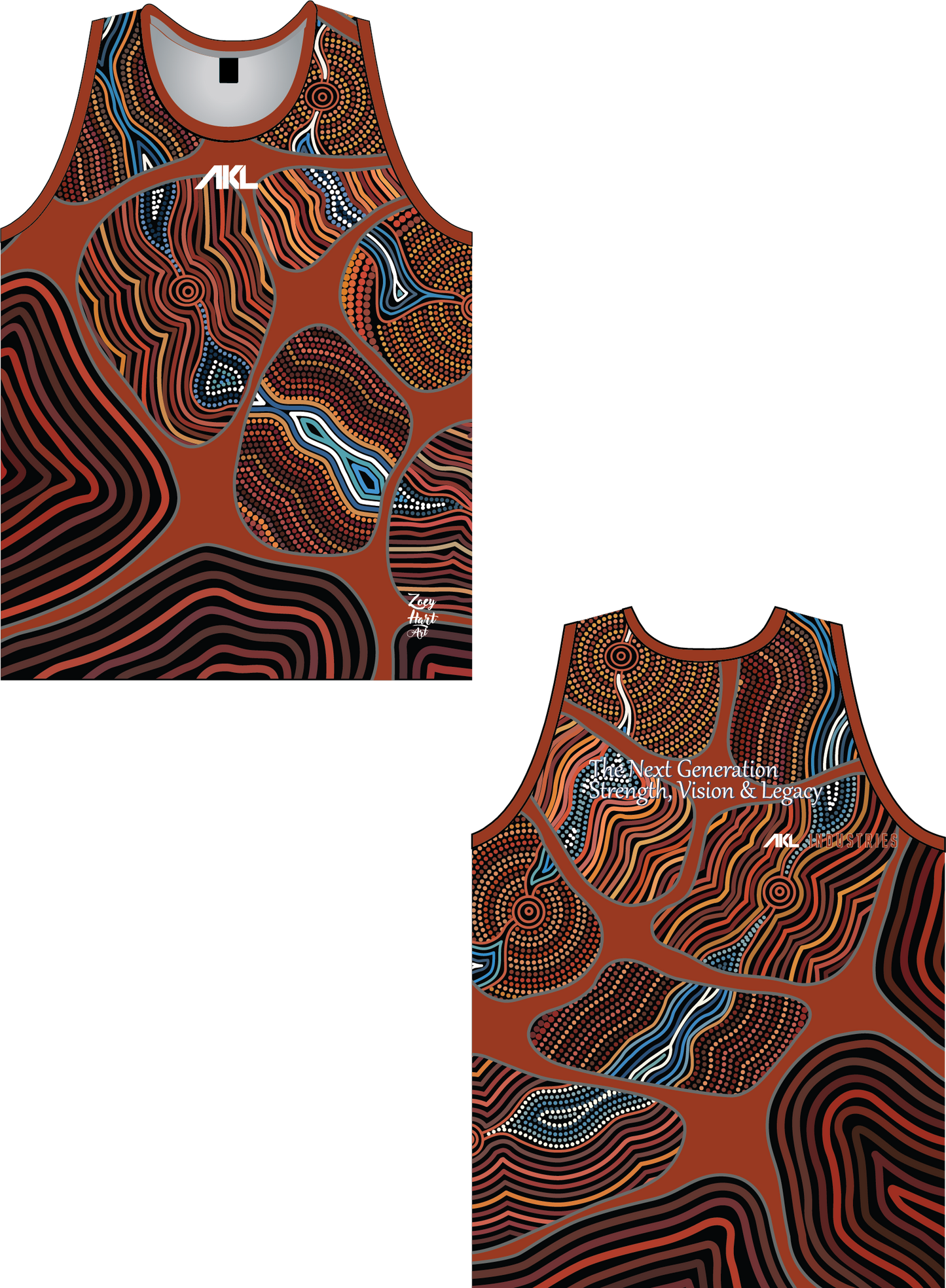 2025 NAIDOC Training Singlet
