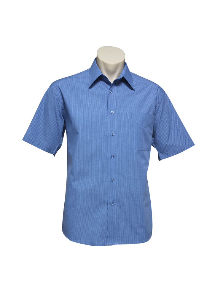 Mens Micro Check Short Sleeve Shirt – AKL Industries
