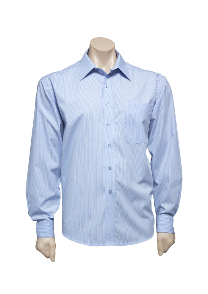 Mens Micro Check Long Sleeve Shirt – AKL Industries