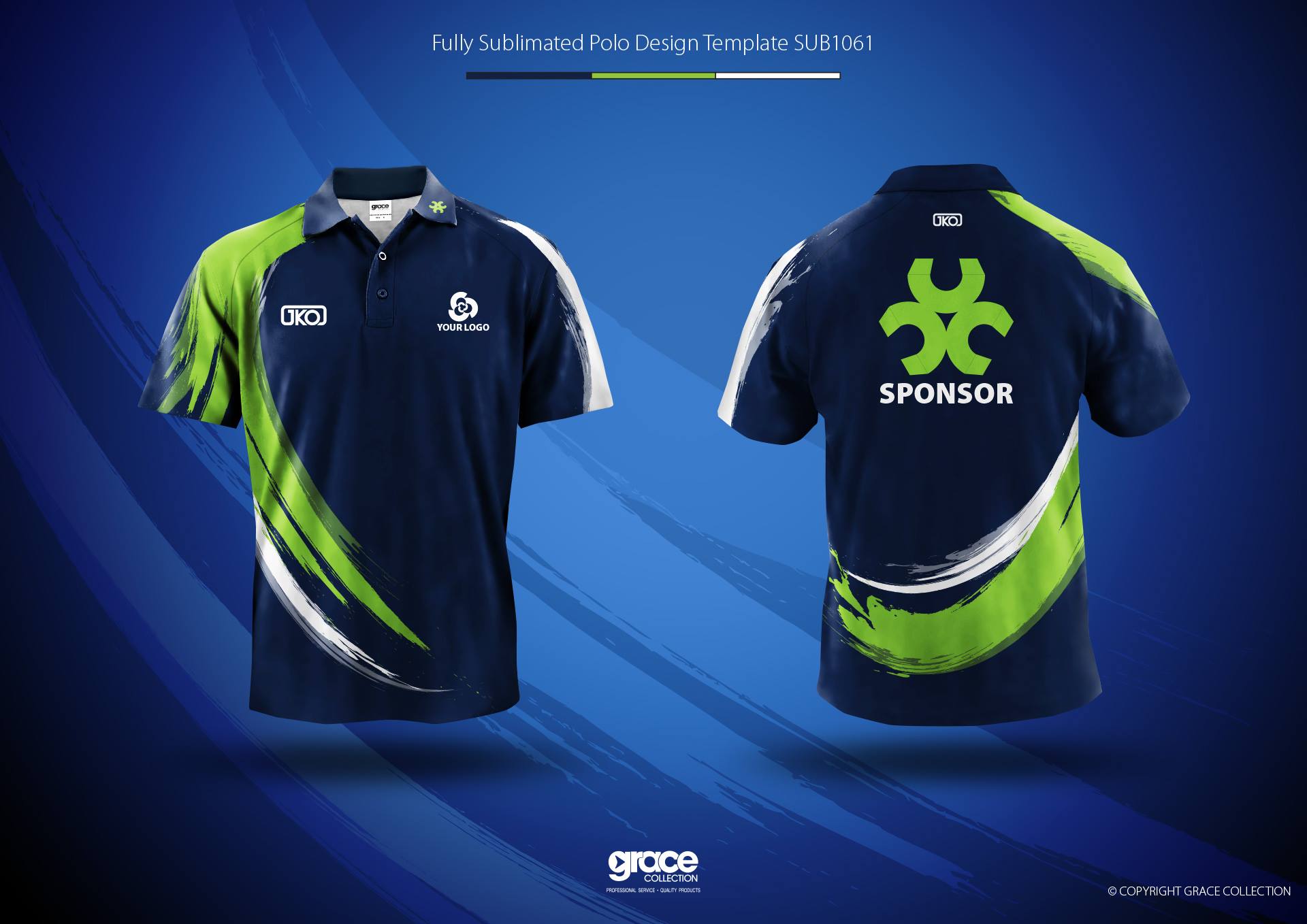 Full Sublimation Shirt Template